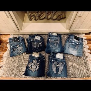 Rock Revival & Miss Me jeans, shorts from Buckle!